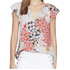 NWT Sanctuary floral print blouse sz:XS